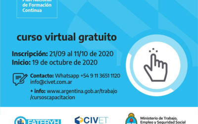 Cursos gratuitos y virtuales