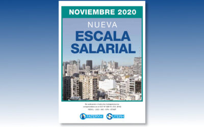 Noviembre: Nueva escala salarial