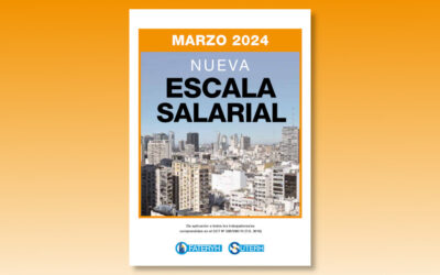 Nueva Escala Salarial Marzo 2024