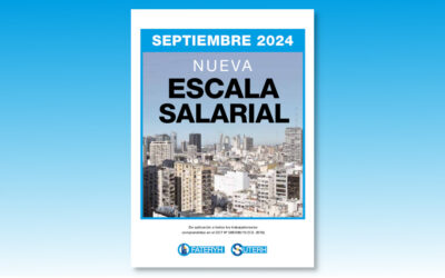 Nueva Escala Salarial Septiembre 2024