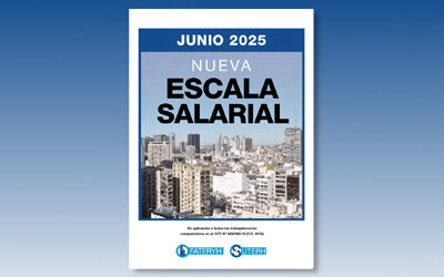 Nueva Escala Salarial Junio 2025