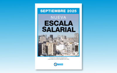 Nueva Escala Salarial Septiembre 2025