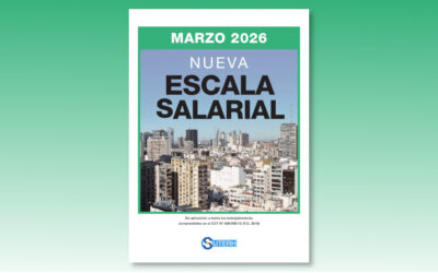 Nueva Escala Salarial Marzo 2026